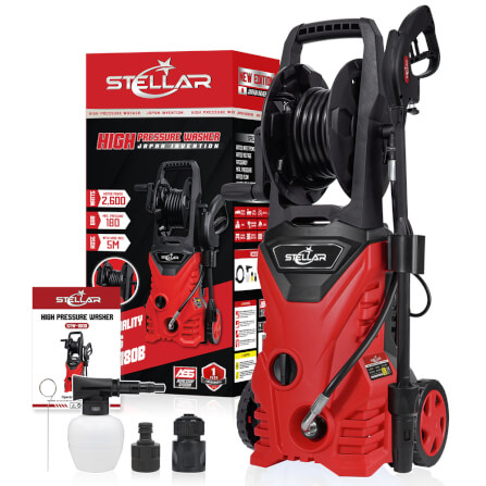 เครื่องฉีดน้ำแรงดันสูง STELLAR รุ่น TMW-180B 180 บาร์ 2600_7